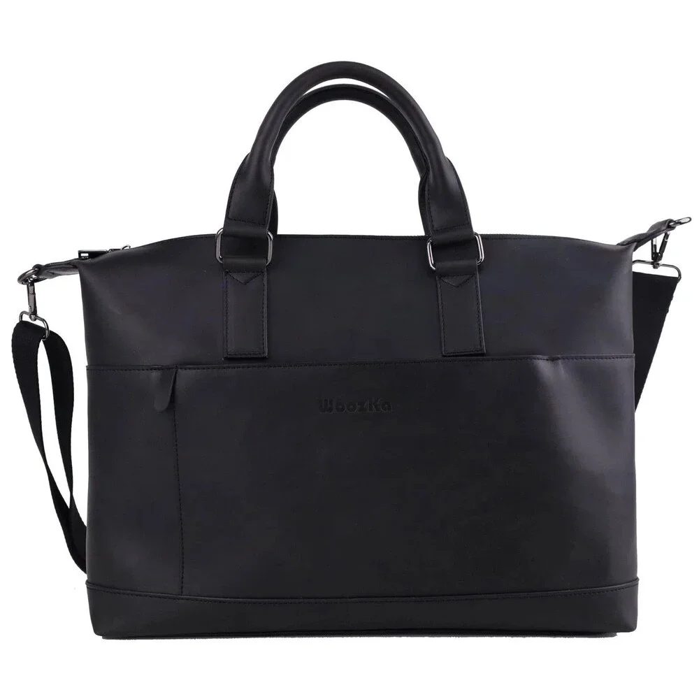 Laptop Bag Vegan Leather Messenger Shoulder Bag - 15.6